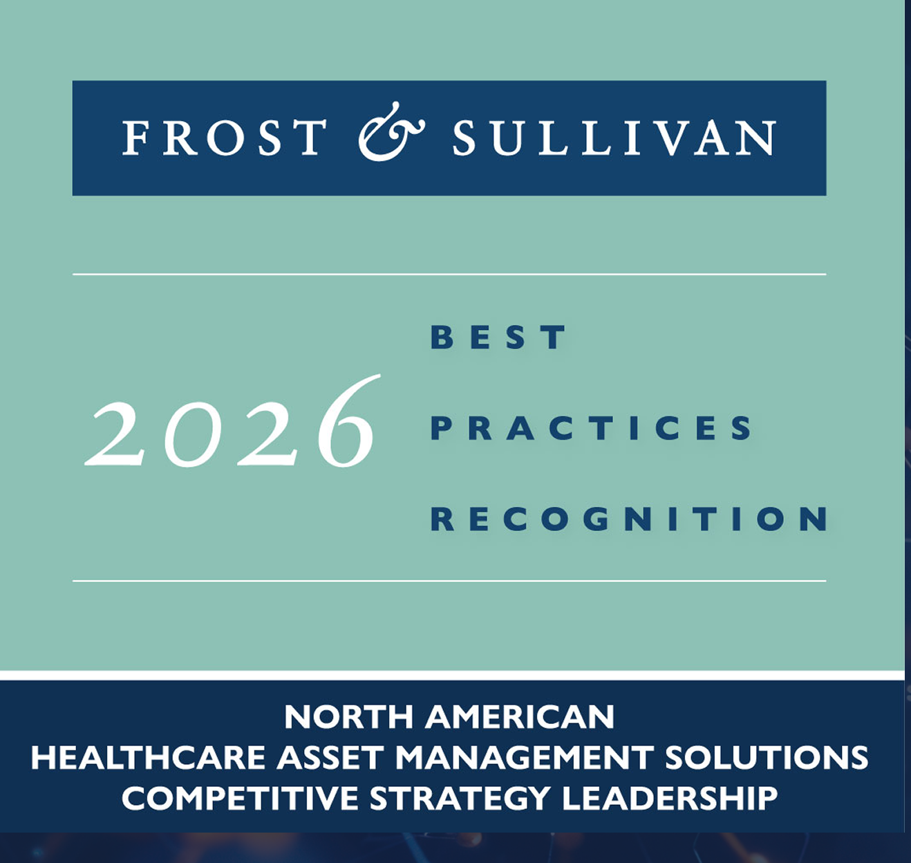 Frost & Sullivan 2026 Best Practices Recognition