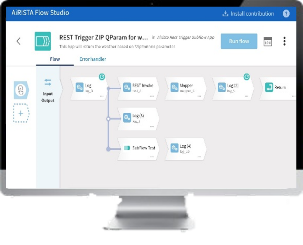 AiRISTA’s Flow Studio low-code development environment