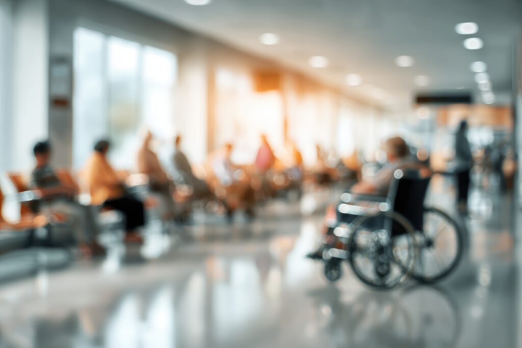 Patient waiting room